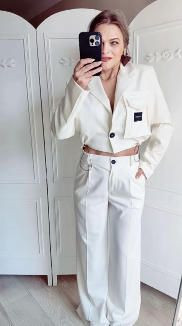 LAVESTINO GARNITUR 2 CZ ZE SPODNIAMI IVORY